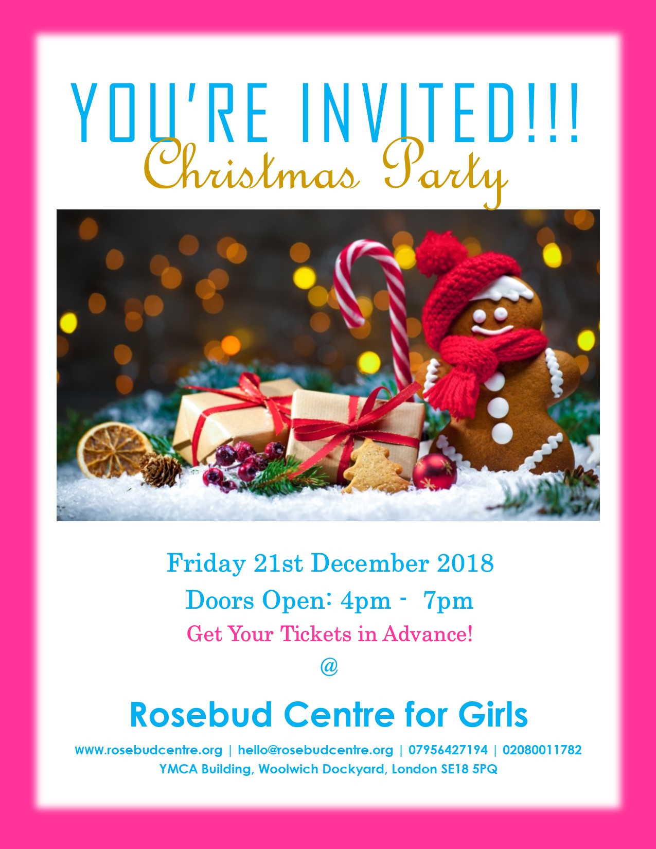 Christmas Party 2018 Rosebud Centre for Girls