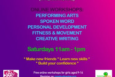 rosebud online workshops 2021 young women free